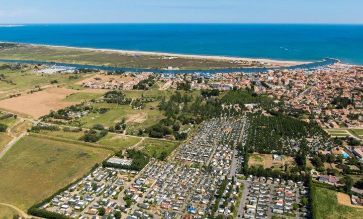 Mobil-Home Les Locs Danous Valras-Plage Buitenkant foto