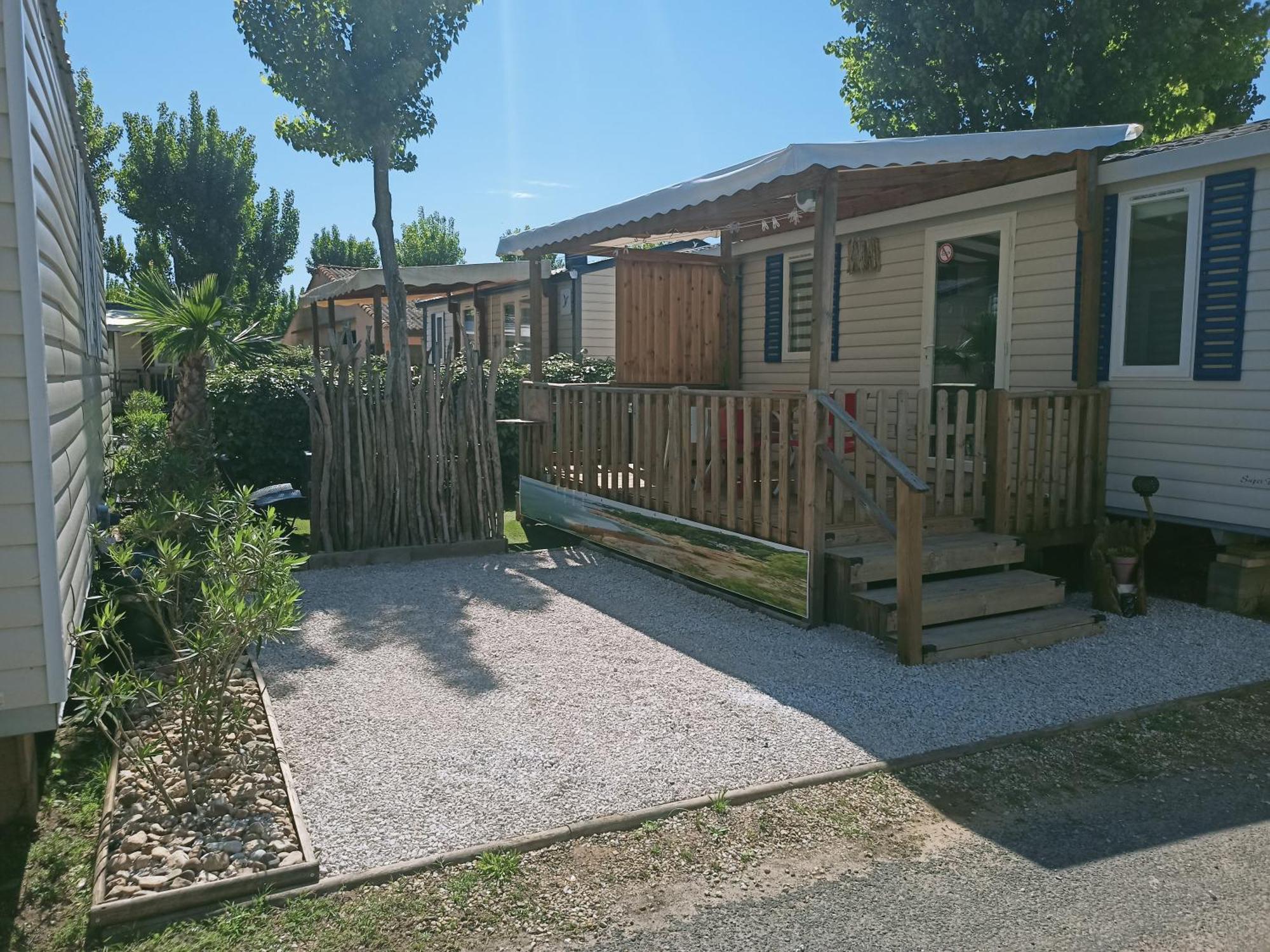 Mobil-Home Les Locs Danous Valras-Plage Buitenkant foto